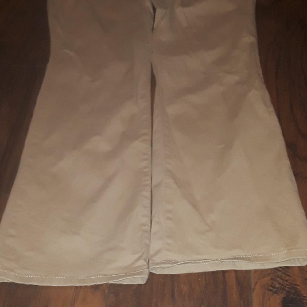 Faded Glory khaki boot-cut pants - Picture 3 of 6